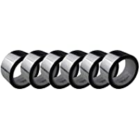 Varivendo - Rollo de cinta adhesiva (6 unidades- aluminio- polipropileno- 50 mm x 50 m- 300 m)